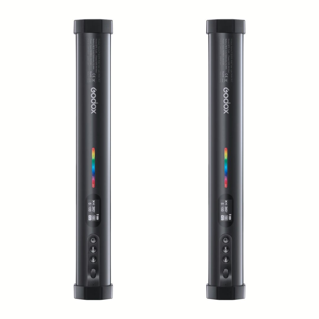 Godox TL30 RGB LED Tube Light 2-Light Ki - 1